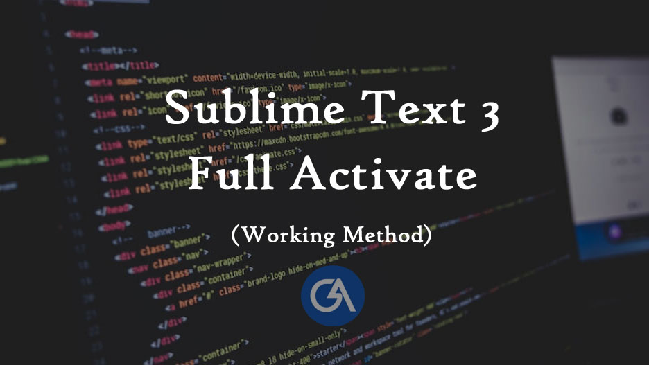 sublime text 3 serial